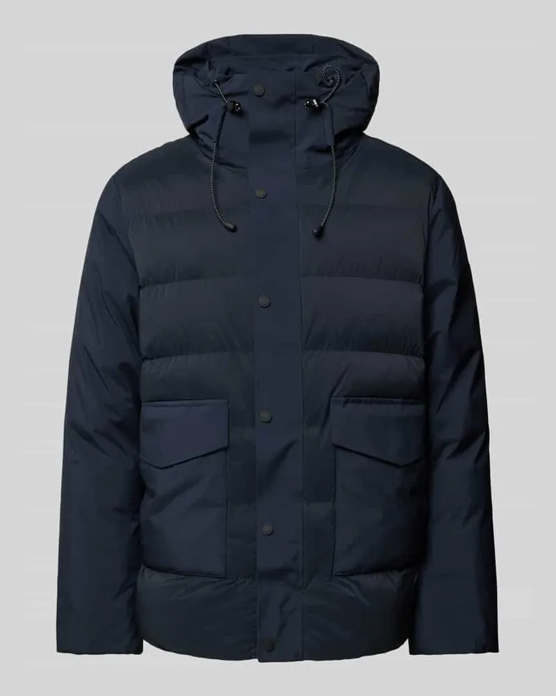 People of Shibuya Steppjacke mit Pattentaschen Modell 'SUIKO Marine