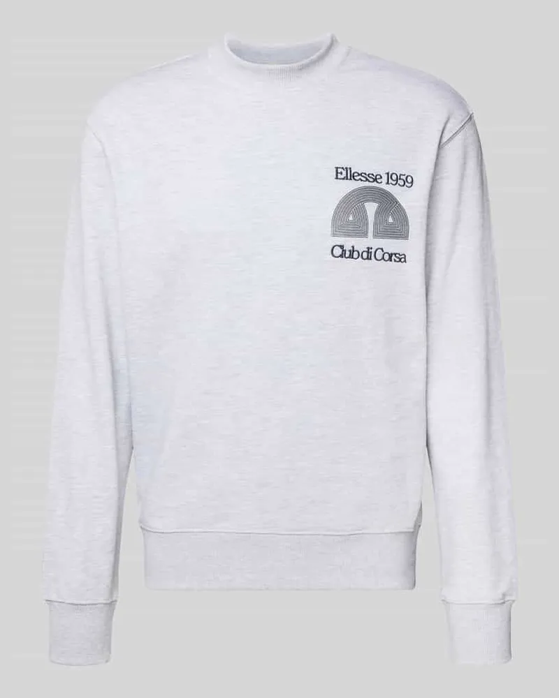 Ellesse Sweatshirt mit Label-Stitching 