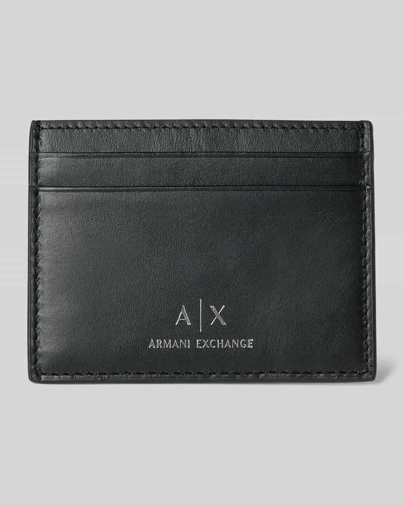 Armani Exchange Kartenetui mit Label-Detail 