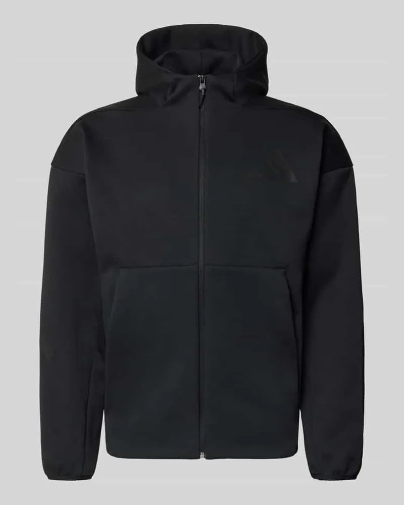 adidas Sweatjacke mit Kapuze Black