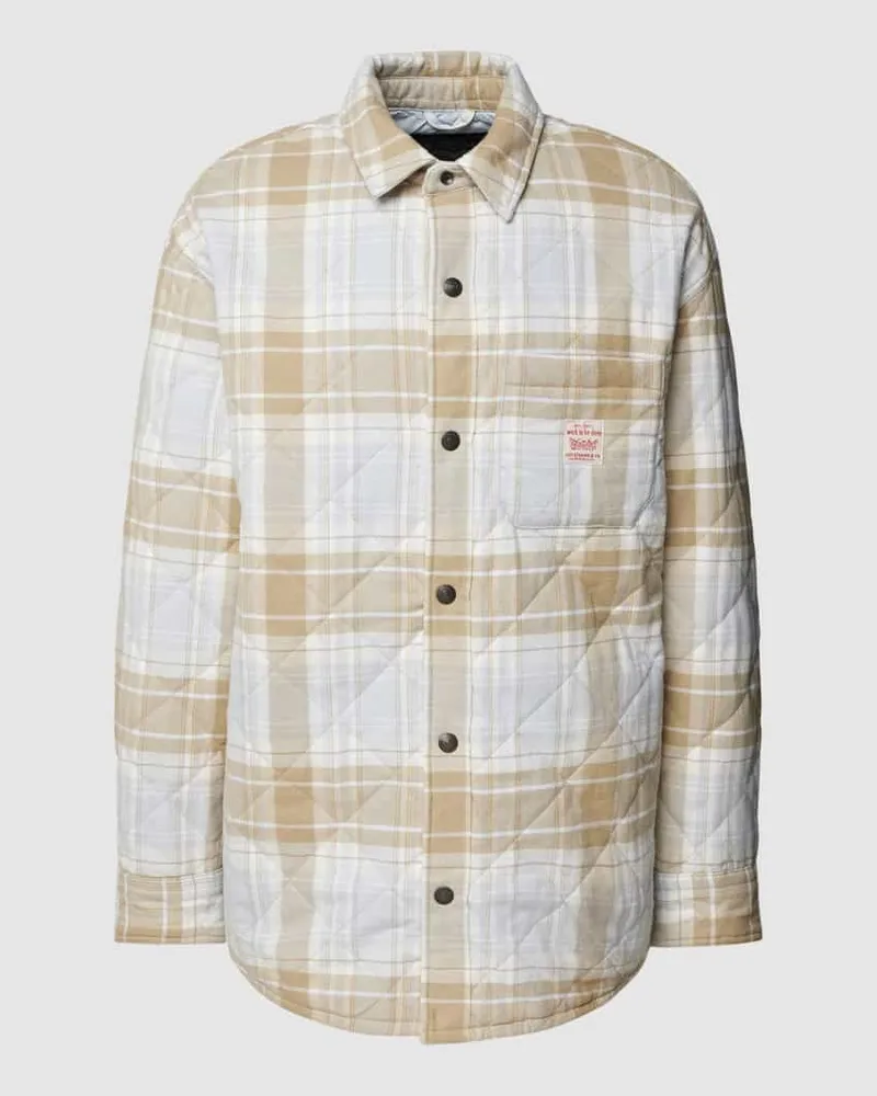 Levi's Hemdjacke mit Tartan-Muster Modell 'PARKSIDE Schilf