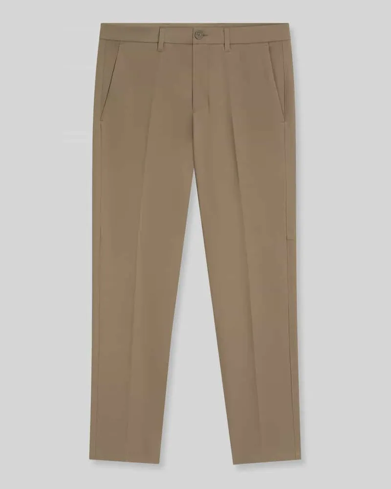 HUGO BOSS Slim Fit Hose Modell 'T_COMMUTER-SLIM Khaki