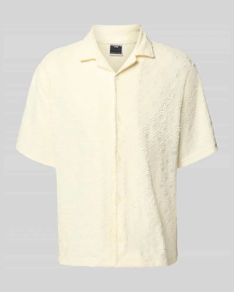 Jack & Jones Relaxed Fit Freizeithemd mit Strukturmuster Modell 'INFINITY 