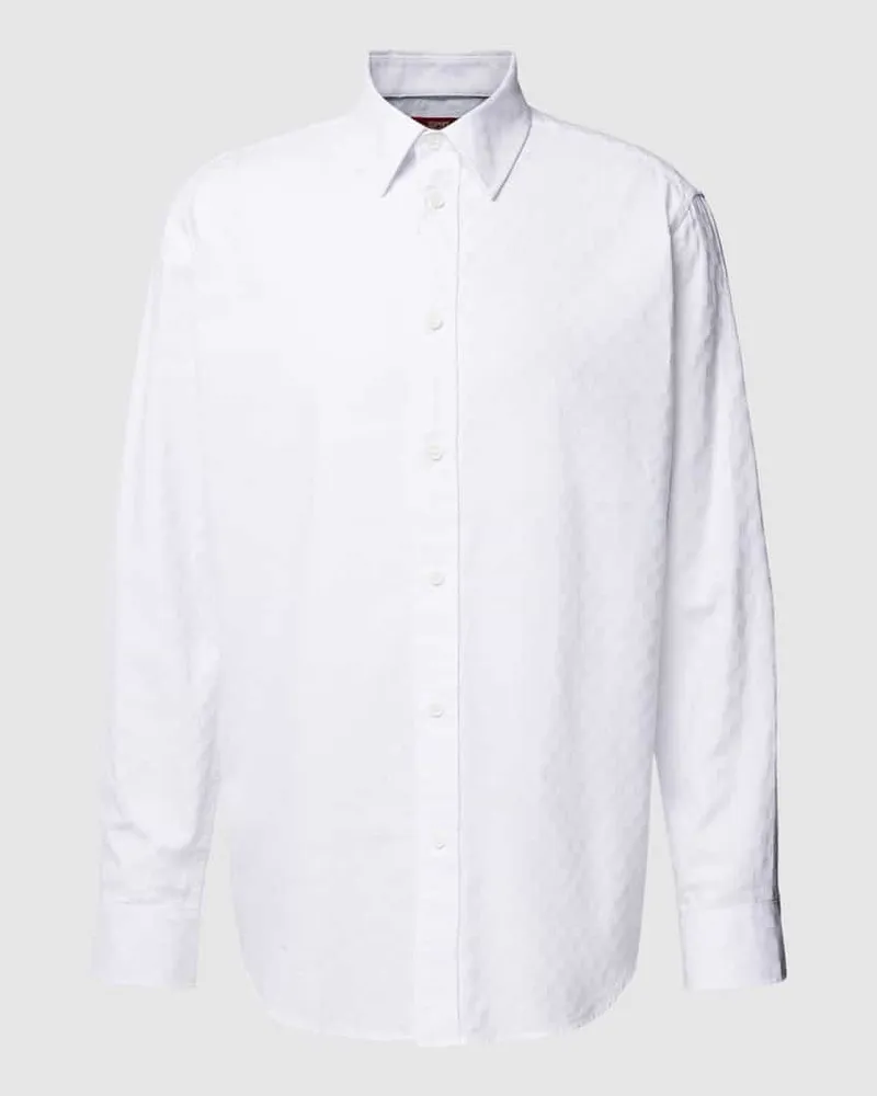 Esprit Regular Fit Business-Hemd mit Karomuster 