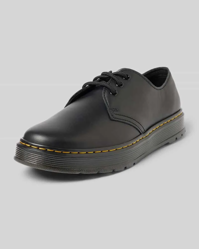 Dr.Martens Schnürschuhe mit profilierter Sohle Modell 'Brookline Black