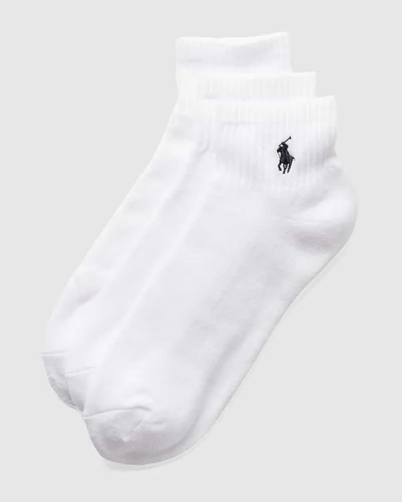 Ralph Lauren Socken mit Stretch-Anteil im 3er-Pack Weiss