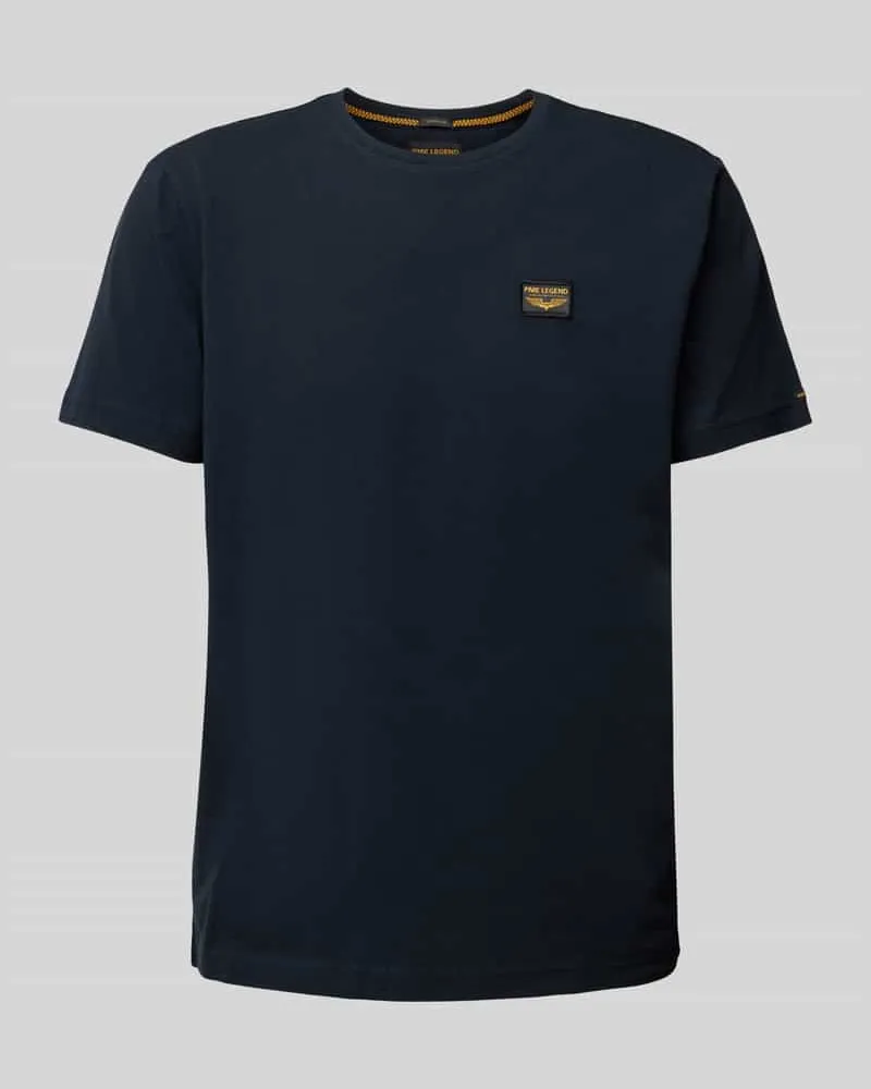 PME Legend T-Shirt mit Label-Stitching Modell 'GUYVER Marine