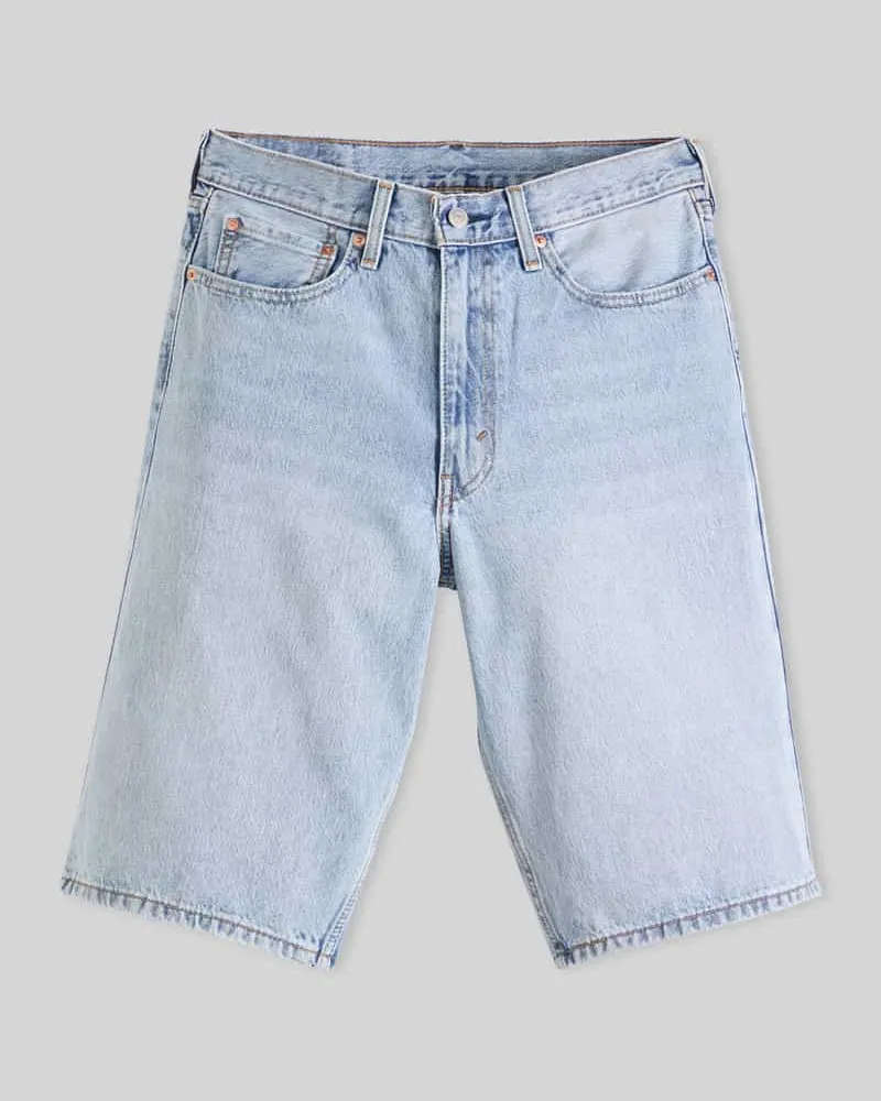 Levi's Regular Fit Jeansbermuda mit 5-Pocket-Design Hellblau