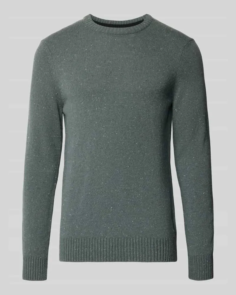 Marc O'Polo Pullover mit Logo-Detail Schilf