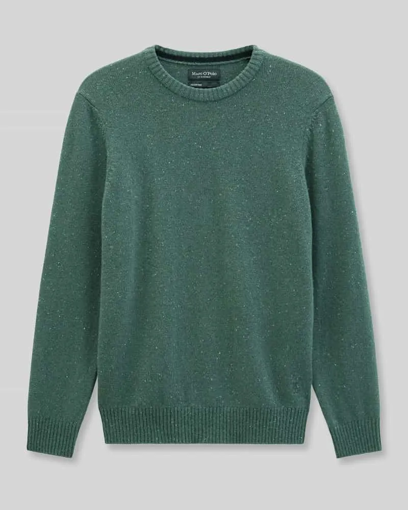Marc O'Polo Pullover mit Logo-Detail Schilf