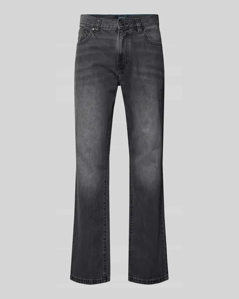 McNeal Loose Fit Jeans im 5-Pocket-Design Dunkelgrau