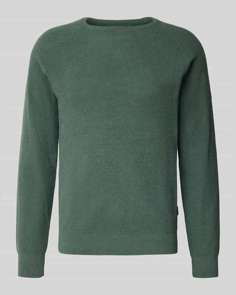 Blend Strickpullover mit Rundhalsausschnitt Modell 'DANTE Hellgruen