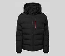 Regular Fit Steppjacke mit Kapuze Modell 'BLACKBIRD