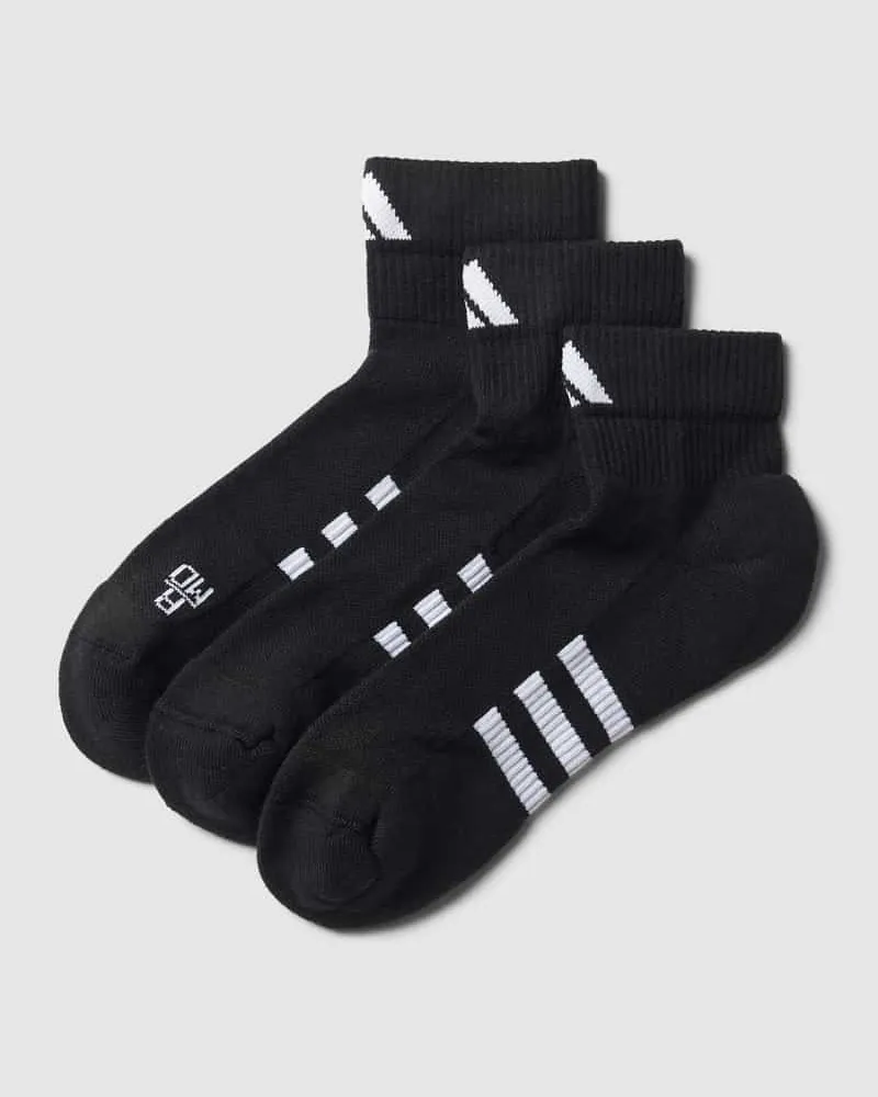 adidas Socken mit Label-Detail im 3er-Pack Black