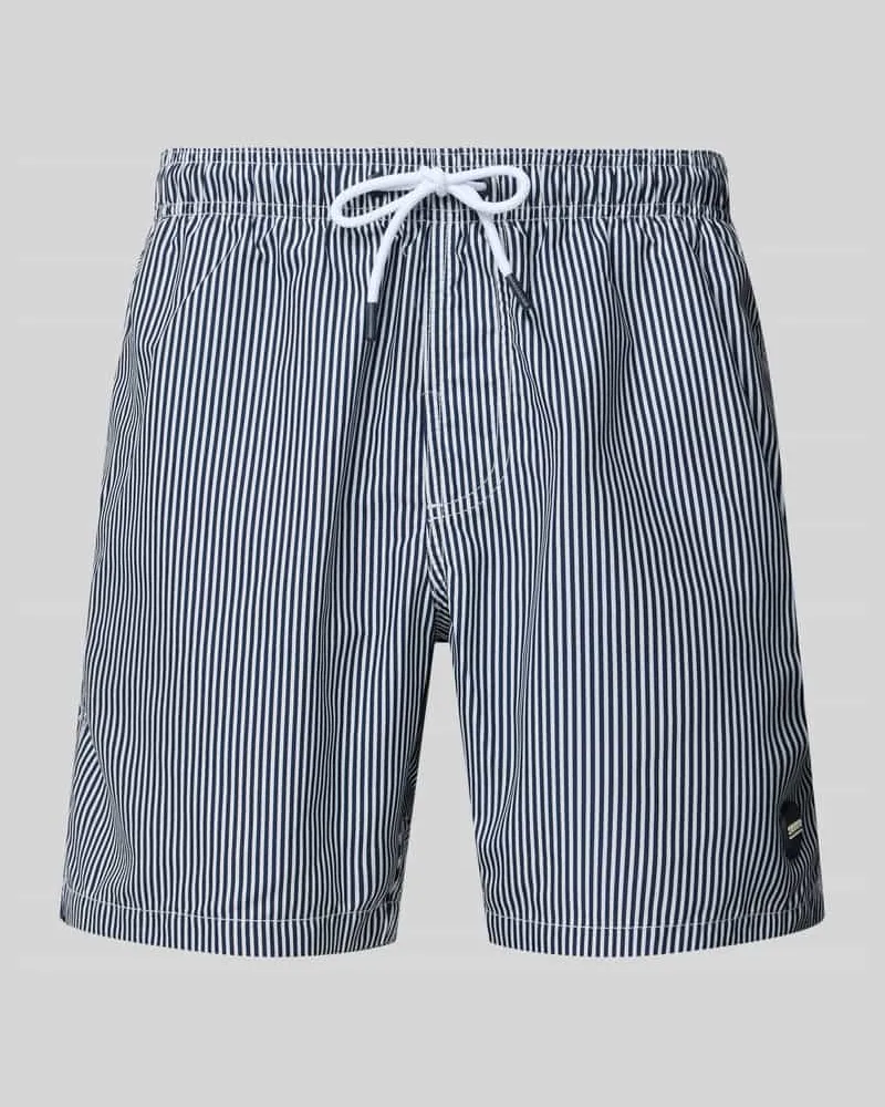 Shiwi Regular Fit Badehose mit Label-Patch Modell 'Mike 