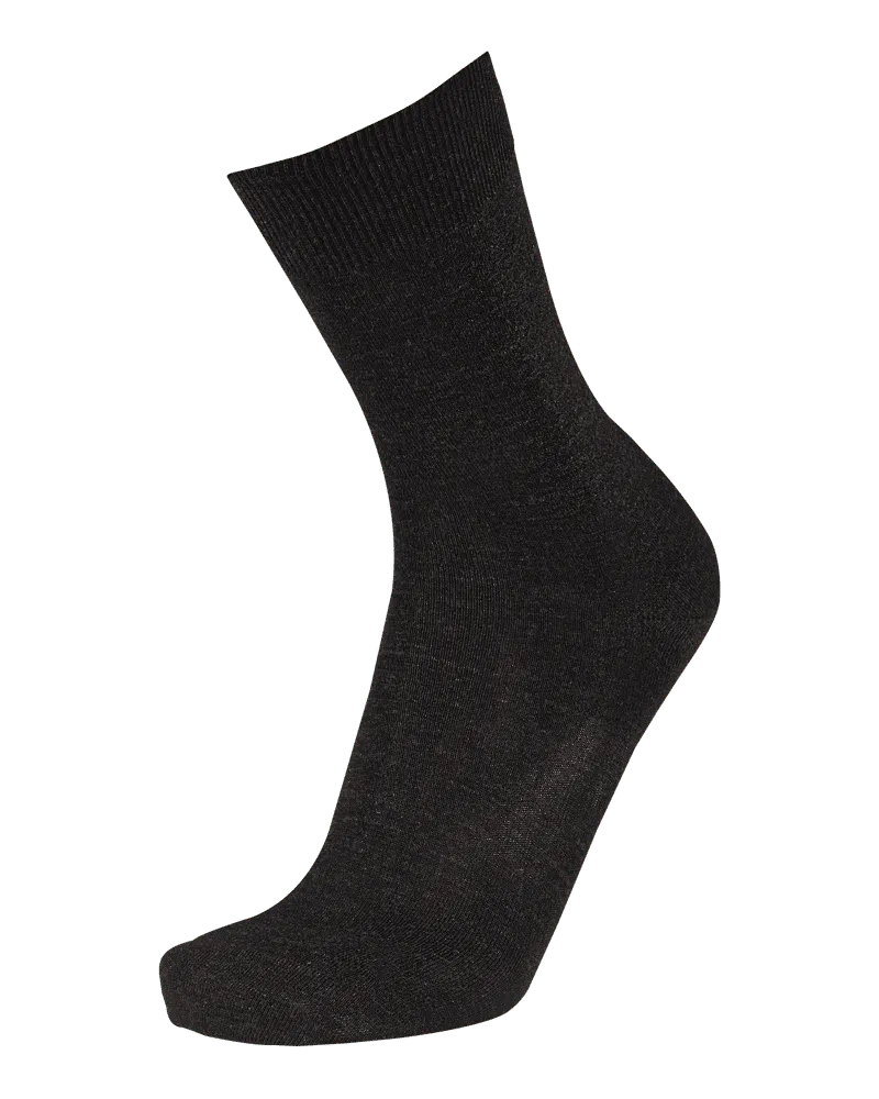 Falke Socken aus Schurwollmischung Modell 'Airport Sock Anthrazit