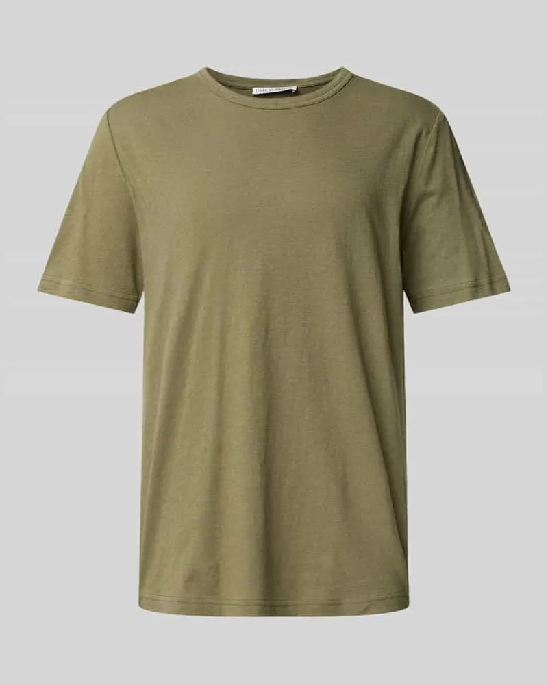 Tiger of Sweden T-Shirt mit Label-Detail Modell 'OLAF Oliv