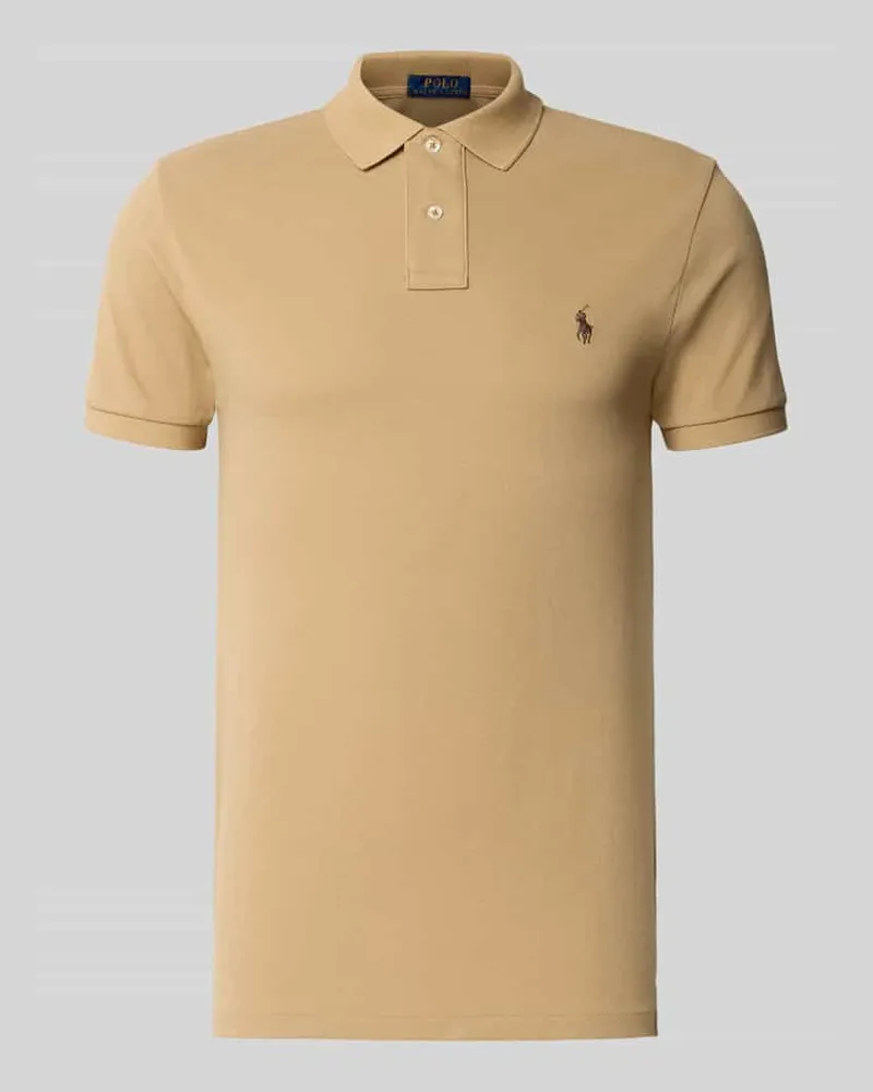 Ralph Lauren Slim Fit Poloshirt aus reiner Baumwolle Hazel