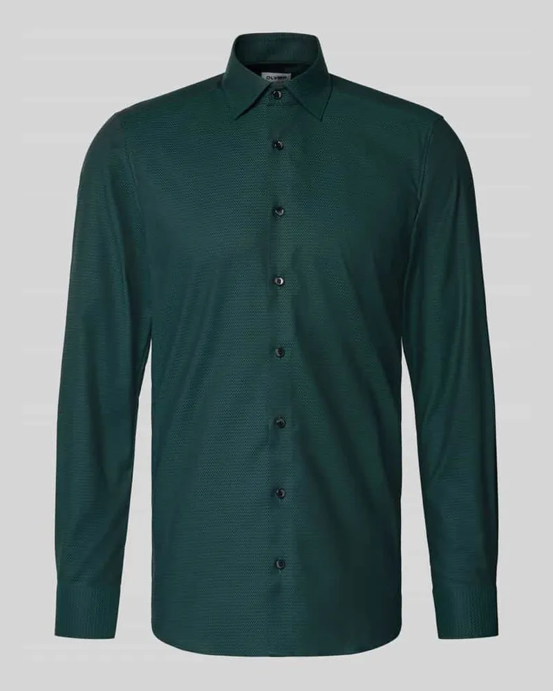 Olymp Slim Fit Business-Hemd mit Kentkragen 