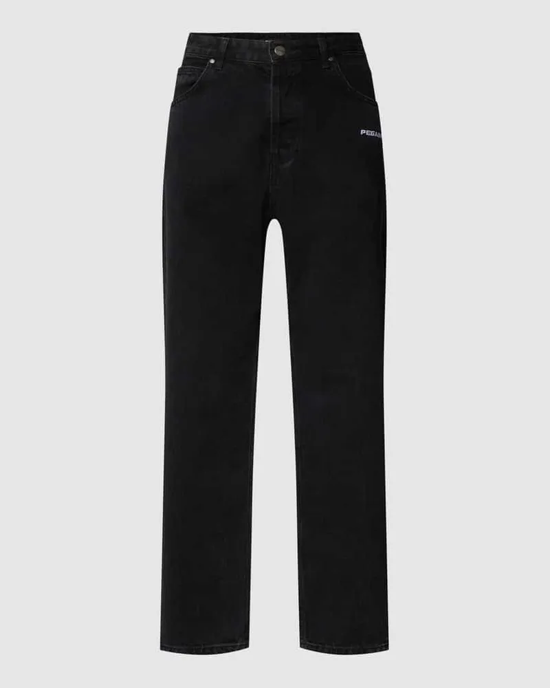 PEGADOR Jeans mit Label-Details Modell 'BAYLI 