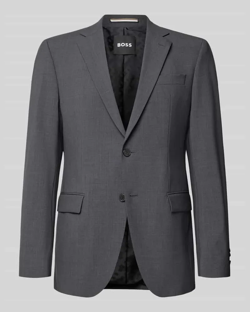 HUGO BOSS Regular Fit Anzugsakko aus Schurwoll-Mix Modell 'H-Jasper-MM-C-NF 