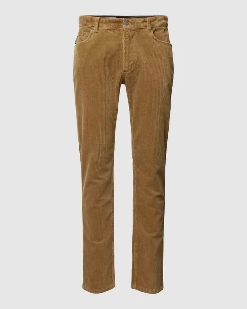 Christian Berg Cordhose im 5-Pocket-Design Beige