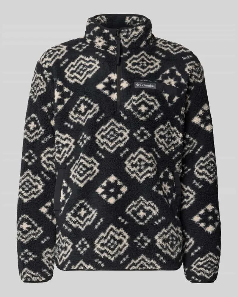 Columbia Sportswear Company Regular Fit Pullover mit Logo-Patch Black