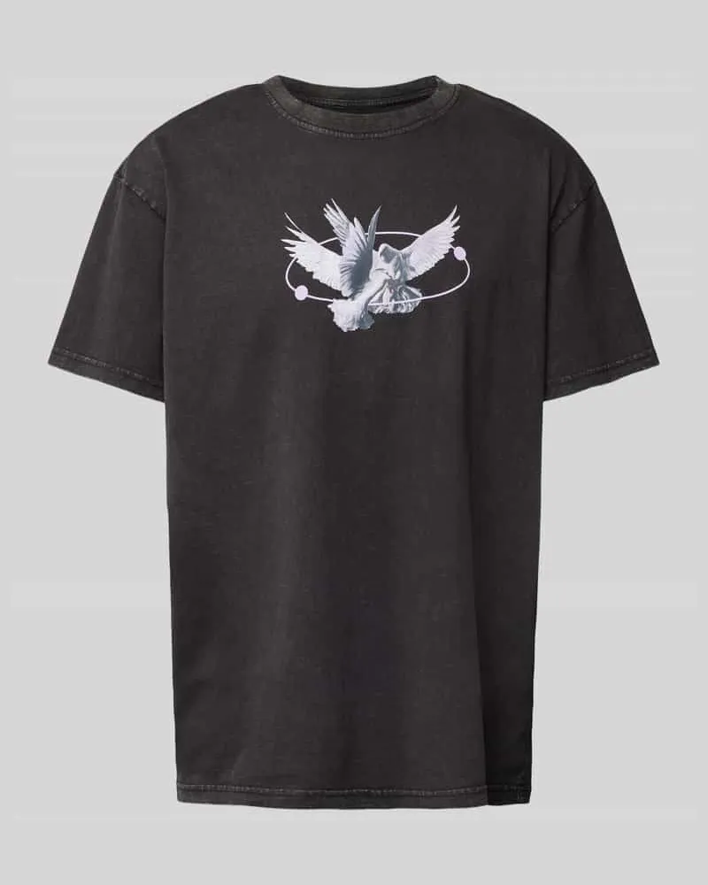 Mister Tee T-Shirt mit Motiv-Print Modell 'VIVE LE LIBERTÉ 