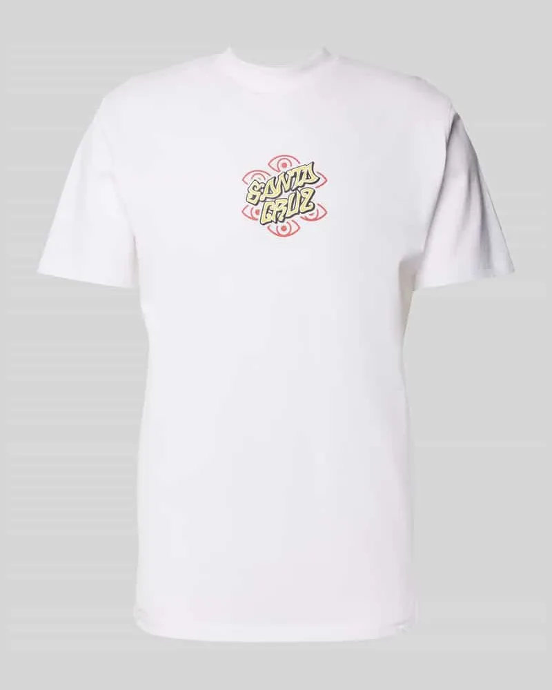 Santa Cruz T-Shirt mit Label-Print 