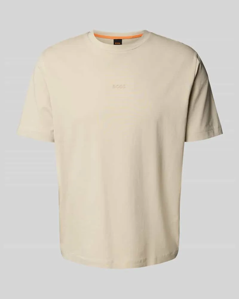 HUGO BOSS Regular Fit T-Shirt aus Baumwoll-Mix 