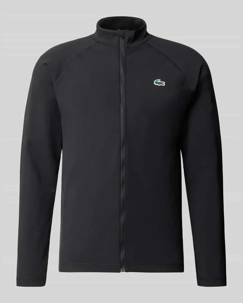 Lacoste Slim Fit Trainingsjacke mit Logo-Detail Black