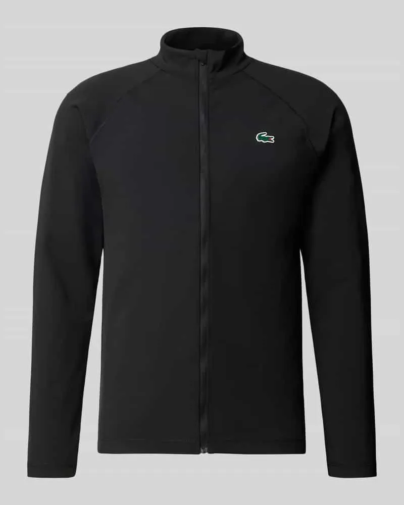 Lacoste Slim fit Trainingsjacke mit Logo-Detail Black