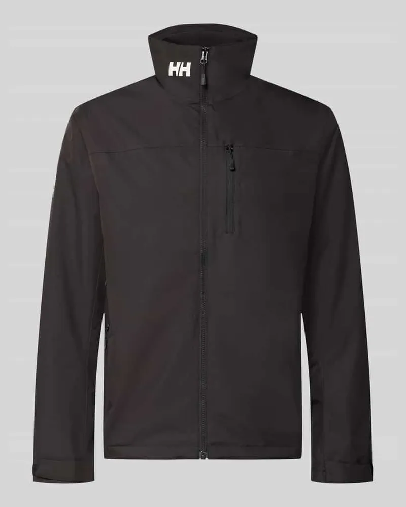 Helly Hansen Regular Fit Jacke mit Stehkragen Modell 'Crew Black
