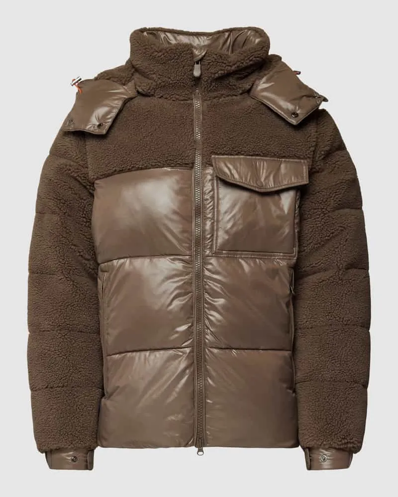 Save The Duck Steppjacke mit Label-Detail Modell 'ASTERS Taupe