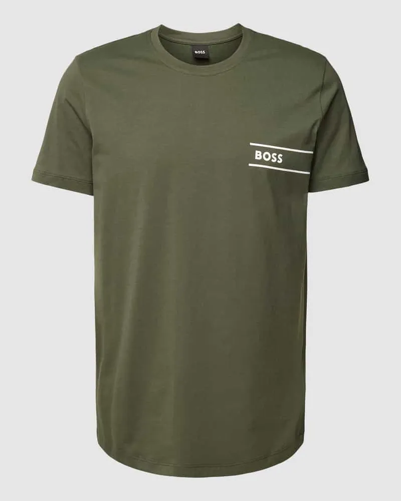 HUGO BOSS T-Shirt mit Label-Detail 