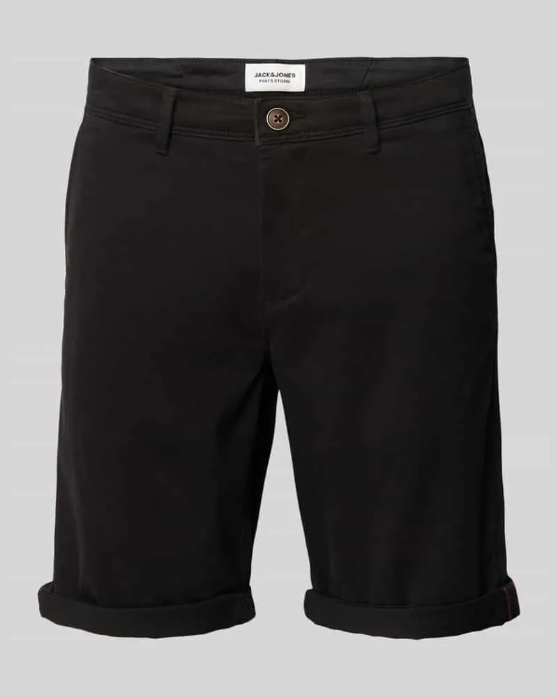 Jack & Jones Regular Fit Bermudas in unifarbenem Design Modell 'BOWIE 