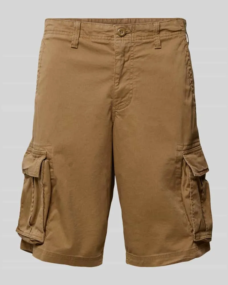 GAP Straight Fit Shorts mit Cargo-Taschen Modell 'Core Beige