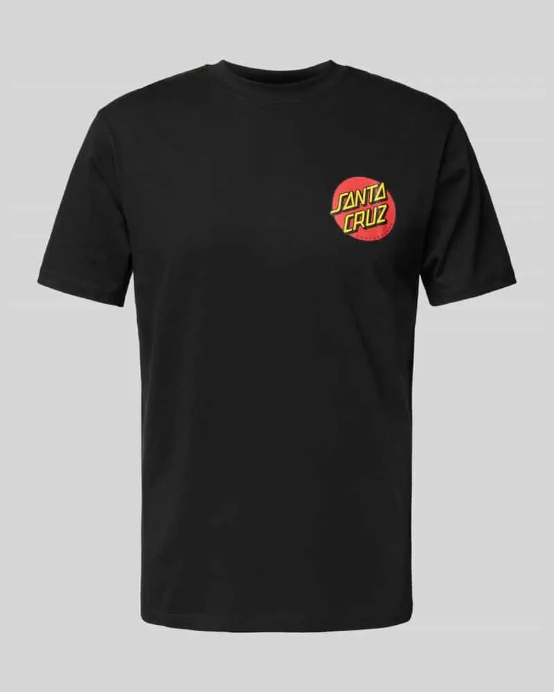 Santa Cruz T-Shirt mit Label-Print 
