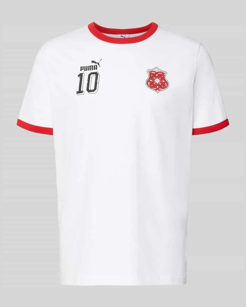 Puma T-Shirt aus Baumwolle Modell 'FUTURE Weiss