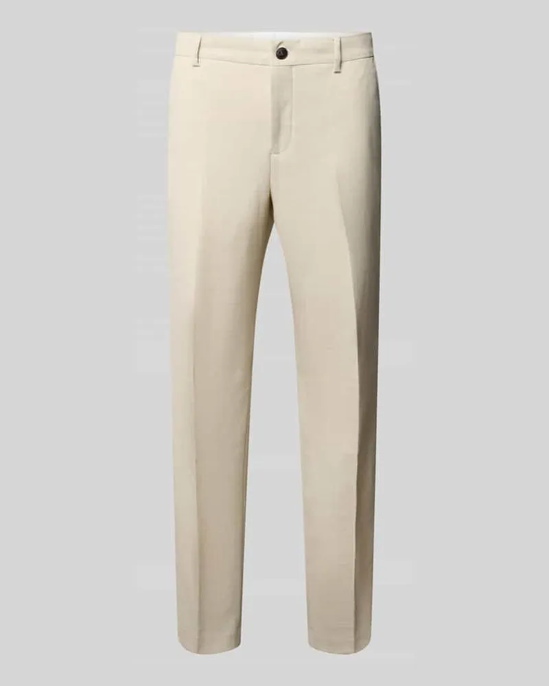 Selected Homme Slim Fit Anzughose mit Woll-Anteil Modell 'SLIM-OASIS Offwhite