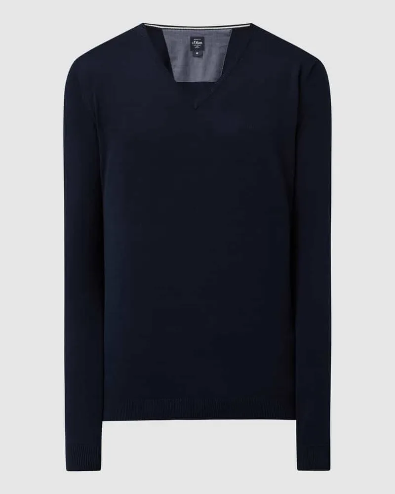 S.Oliver Pullover aus Baumwolle 