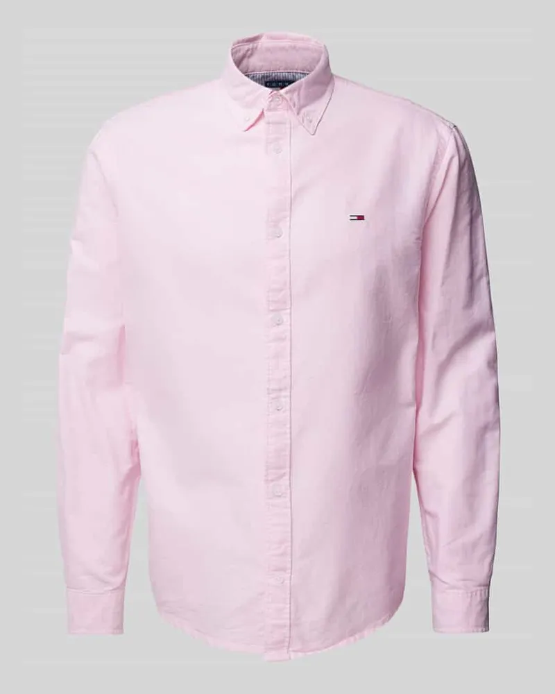 Tommy Hilfiger Regular Fit Freizeithemd mit Button-Down-Kragen Modell 'OXFORD 
