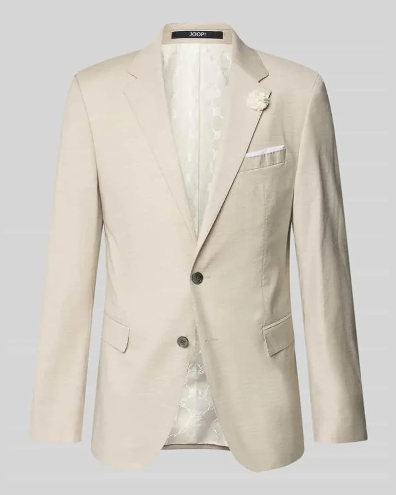 JOOP! Sakko mit Einstecktuch Modell 'Wedding Herby Sand