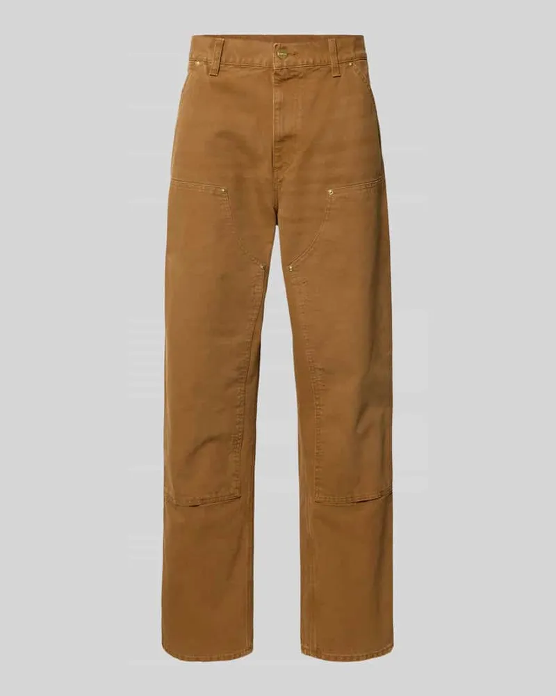 Carhartt WIP Cargohose im Used-Look Beige