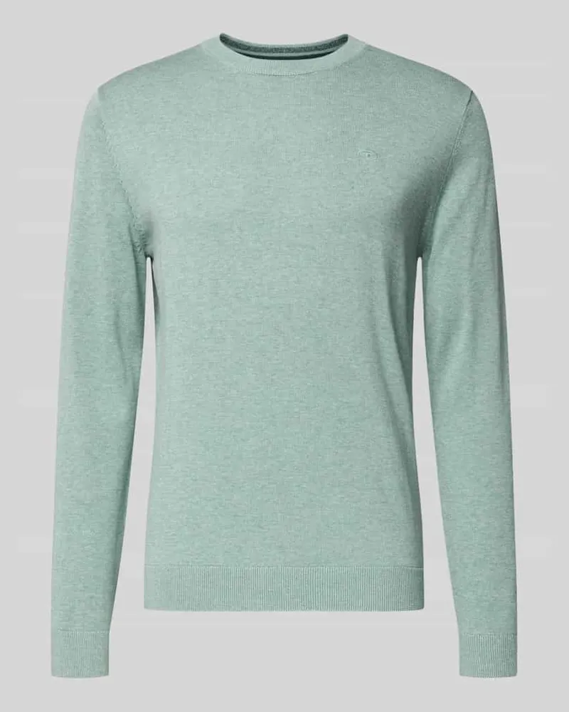 Tom Tailor Regular Fit Strickpullover aus reiner Baumwolle 
