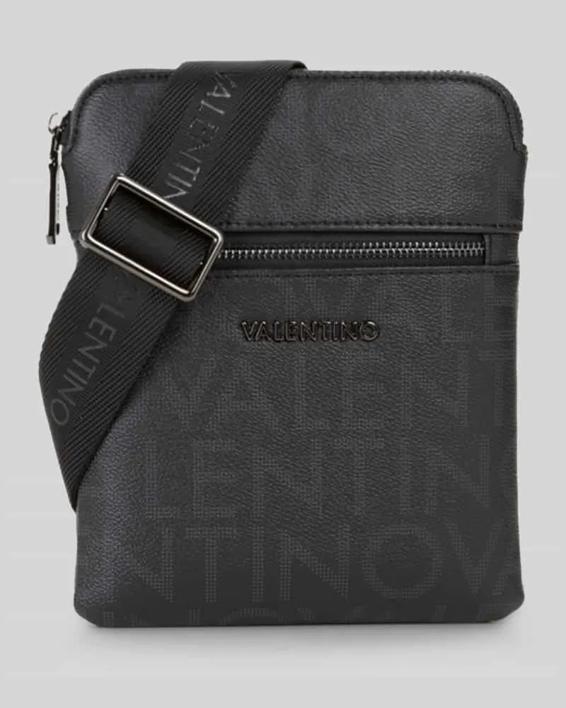 Valentino Bags Umhängetasche mit Label-Prägung Modell 'KING Black