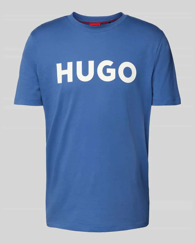 HUGO BOSS T-Shirt mit Label-Print Modell 'DULIVIO 