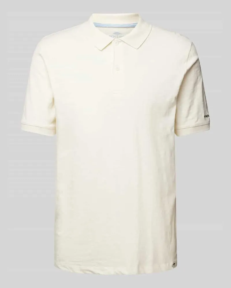 Fynch-Hatton Regular Fit Poloshirt im unifarbenen Design 