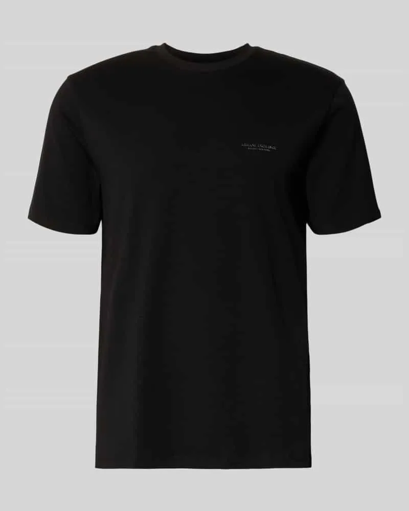 Armani Exchange Extra Slim Fit T-Shirt mit Rundhalsausschnitt Black