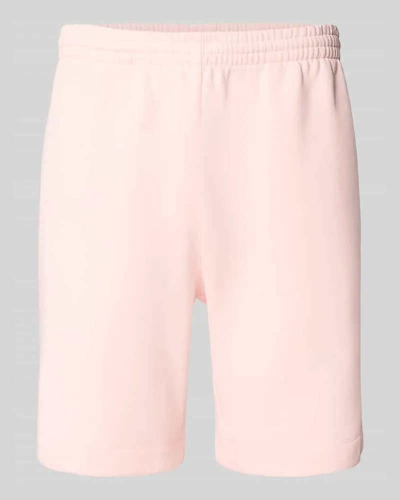 Lacoste Regular Fit Sweatshorts aus Baumwoll-Mix 